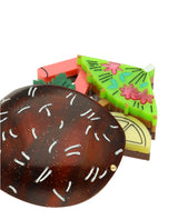 Coconut Drink from the Tropics Brooch