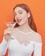 Cogs, The Robot Maid Brooch