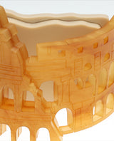 Coliseum as Ancient Roman Ruins Brooch