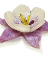 Colorado Blue Columbine Brooch