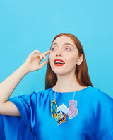 Colourful Sea Slugs necklace