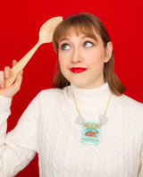 Cooking Christmas delights in the oven necklace -interactive-