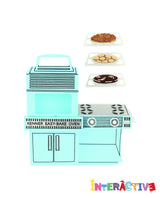 Cooking in the Easy Bake Oven Brooch -Interactive-