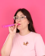 Dachshund Party Dog Brooch