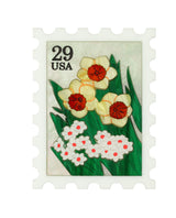 Daffodil Stamp Brooch
