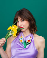 Daffodils in the Spring Necklace