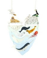 Discovering the North Pole Statement Necklace