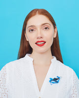 Diving Penguin brooch