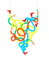 Don’t Get It Twisted Twister Statement Necklace