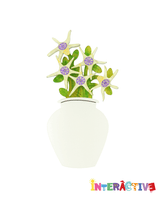 Down Under Botanical Flower Insert Pack for Vase Brooch