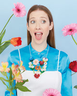Dreamy Singing Flowers Necklace