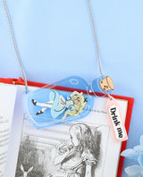 Drink me and Shrink me Necklace