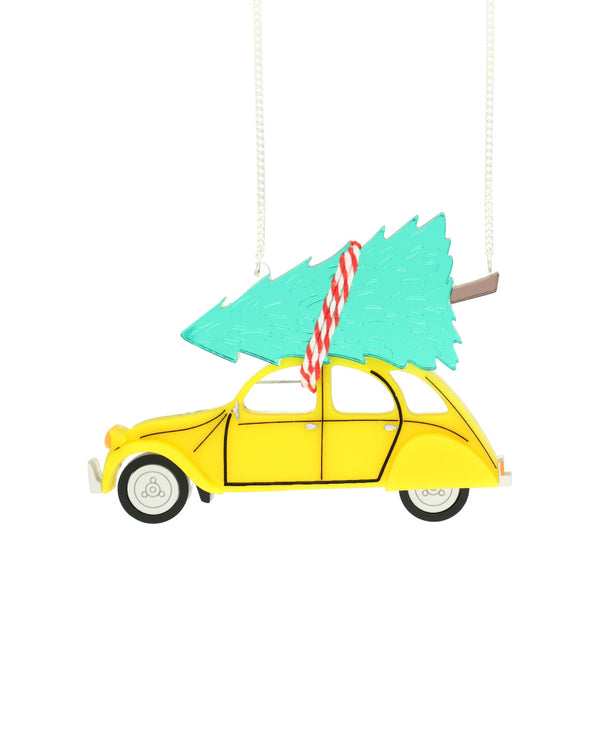 Driving Home The Christmas Tree Necklace