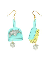 Dustpan and Brush Earrings