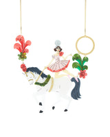 Elegant Equestrian Parade Necklace