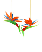 Exotic Birds of Paradise Necklace