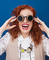 Explorer Steampunk Goggles Necklace -Interactive-