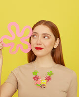 F is for Friends SpongeBob and Patrick Necklace