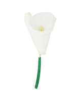 Faithful Calla Lily Brooch