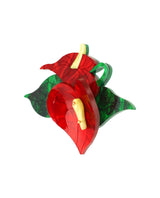 Fancy Flamingo Flower Brooch