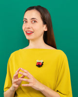 Feast of the Fly Brooch