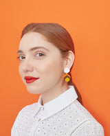 Feather Pattern Earrings