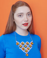 Feather Pattern Necklace