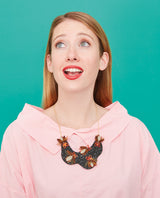 Fireflies In The Night Necklace -Glow in the Dark-