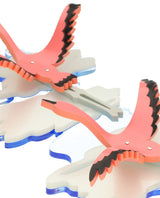 Flamingos Taking Flight Necklace