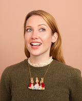 Flopsy, Mopsy and Cotton-tail Necklace