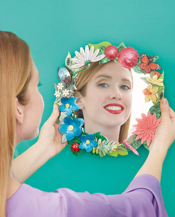 Floral Festival Wall Mirror