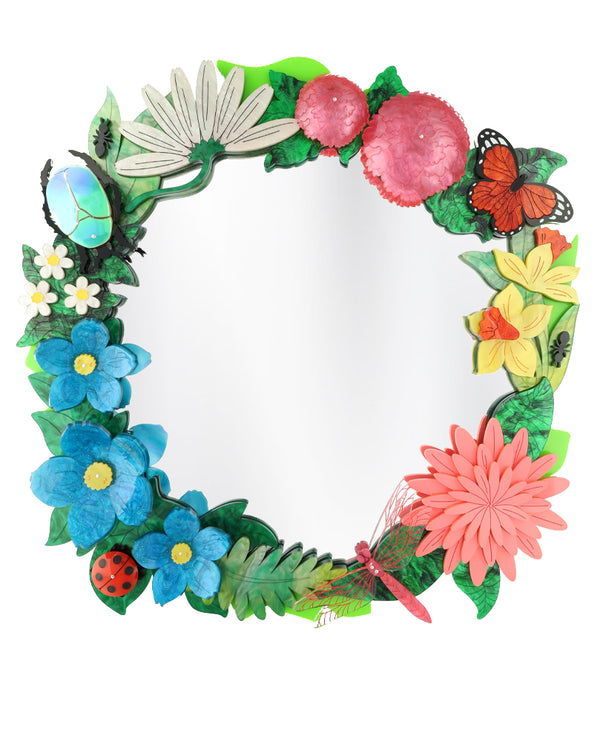 Floral Festival Wall Mirror