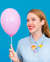 Flying High Balloons Necklace