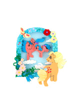 Flying By the Pony Castle Window Brooch