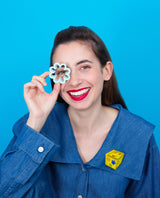 Form Fitter from my Childhood Brooch -Interactive-