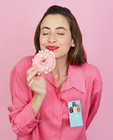 Freshly Made Doughnuts! Brooch -Interactive-