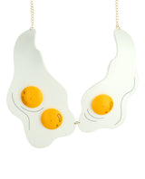 Fried Eggs for Breakfast Necklace