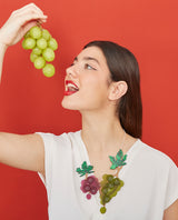 From Grape to Wine Necklace