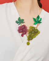 From Grape to Wine Necklace