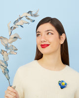 Frozen Flower Brooch