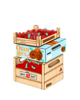 Fruit in the Crates Brooch