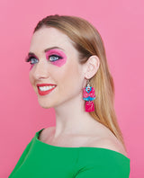 Funky 80s Outfit Earrings