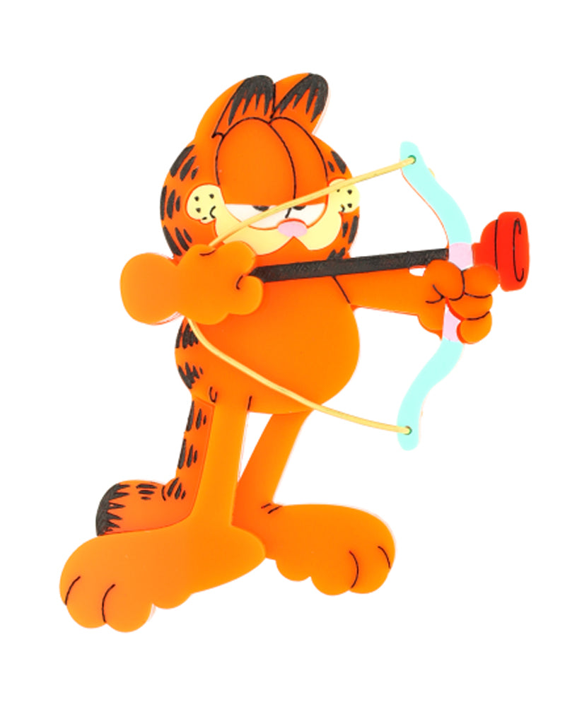 Garfield and Odie’s Target Practice Double Brooch