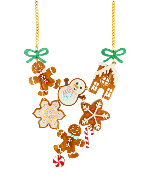Gingerbread Gathering Necklace