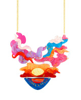 Golden Hour Sunset Necklace