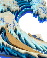 Great Wave off Kanagawa Statement Necklace