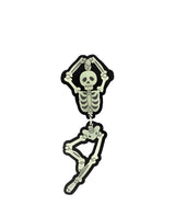 Groovy Skeleton Brooch -Glow in the dark -
