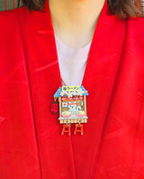 Hanami Season Ramen-Ya Brooch