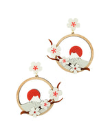 Hanami statement Essentials earrings