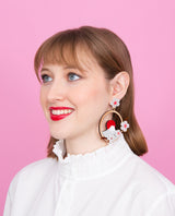 Hanami statement Essentials earrings